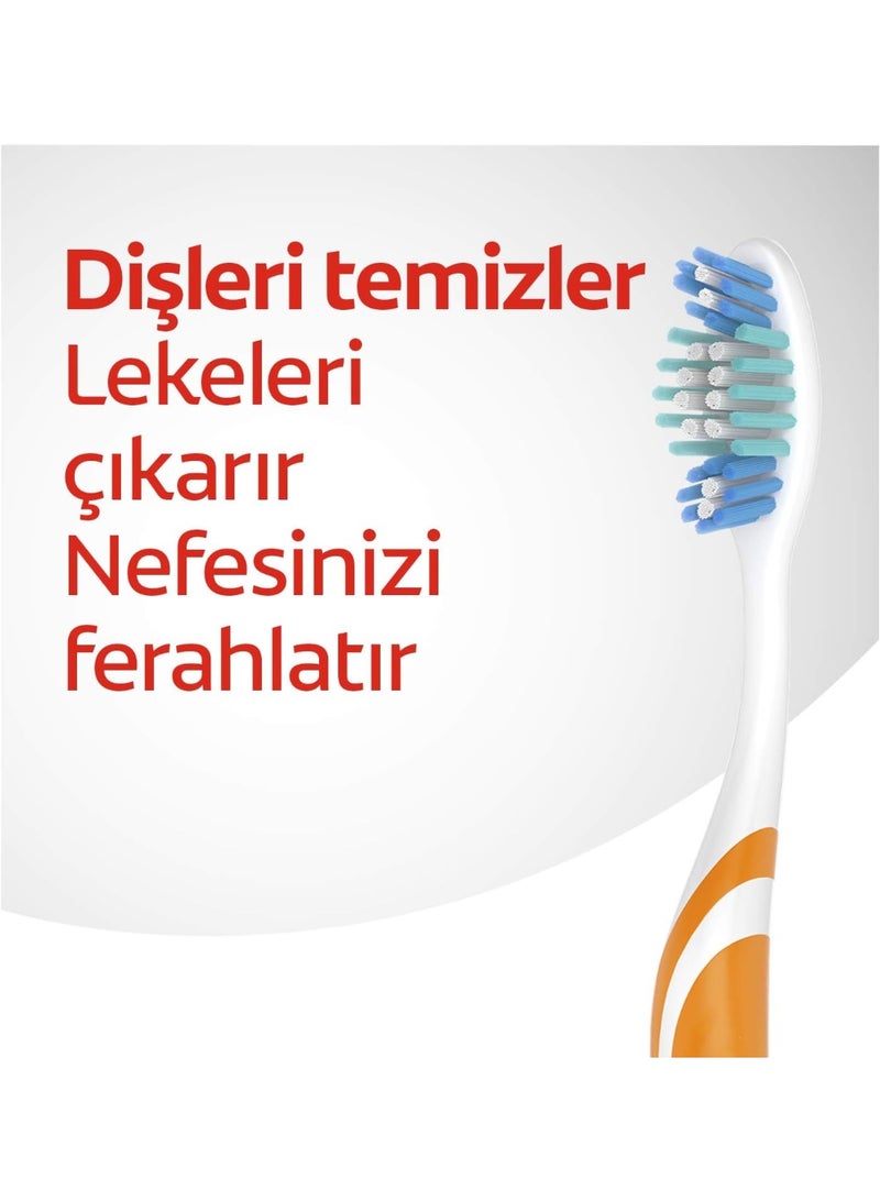 كولجيت فرشاة أسنان كولجيت ثلاثية المفعول (مزدوجة) X عبوة من قطعتين - Image 2