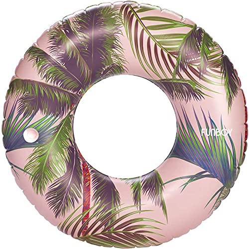 FUNBOY 48 Oversized Vintage Cali Giant Inflatable Tube Float Luxury Raft for Summer Pool Parties and Entertainment Large - Image 1