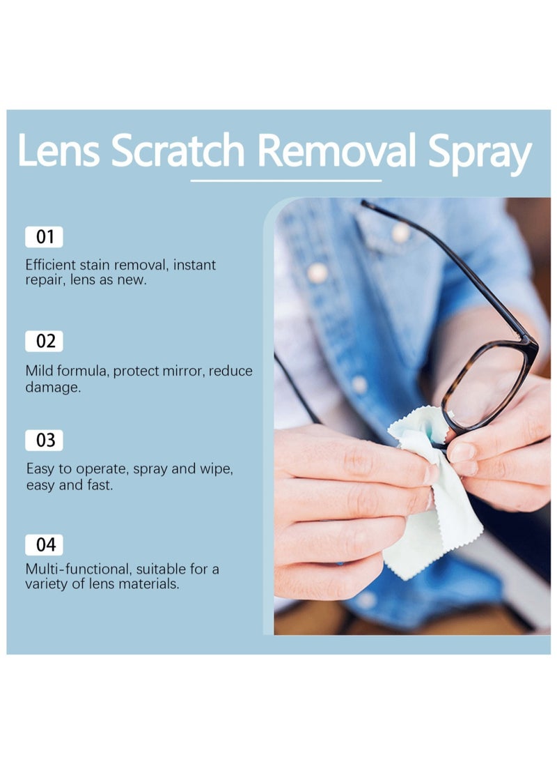 Generic Lens Scratch Removal Spray – 100ML – Anti-Scratch & Cleaning Solution for Glasses and Lenses  - Image 5