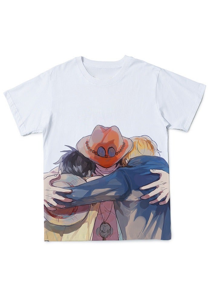 KUYING One Piece Short Sleeved T-Shirt 