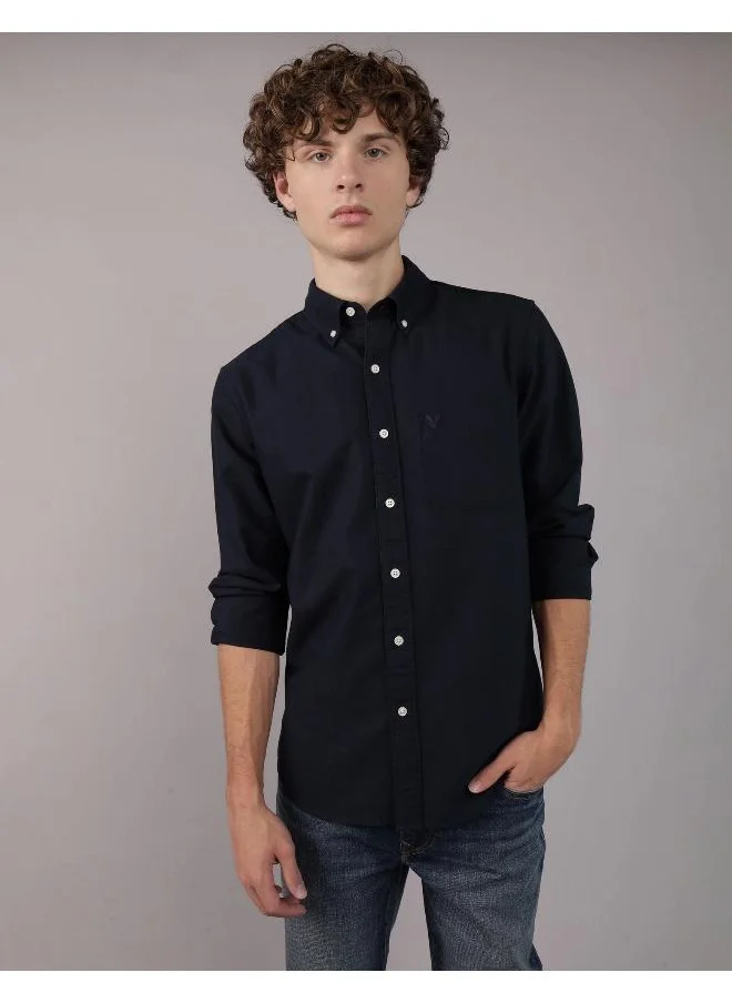 American Eagle AE Slim Fit Everyday Oxford Button-Up Shirt