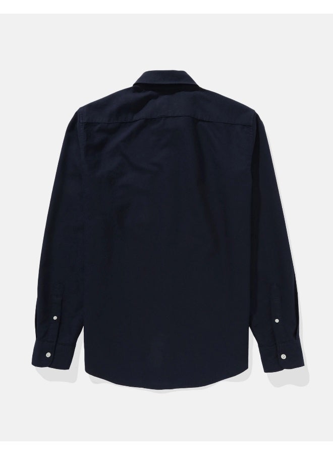 American Eagle AE Slim Fit Everyday Oxford Button-Up Shirt  - Image 3