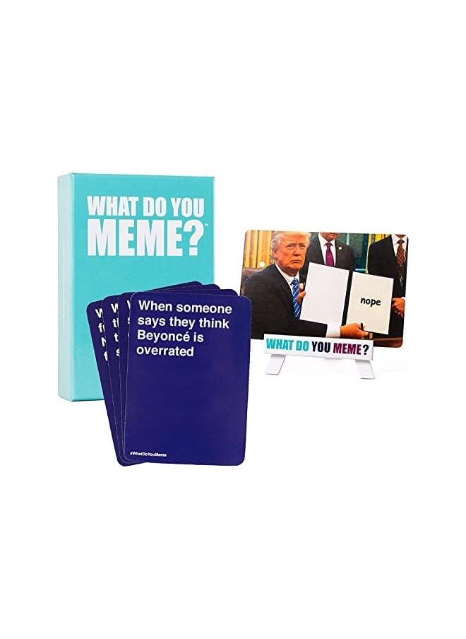 erorex - Do You Meme? Core Game - The Hilarious Adult Party Game for Meme Lovers (Bigger Better Edition) - Image 1