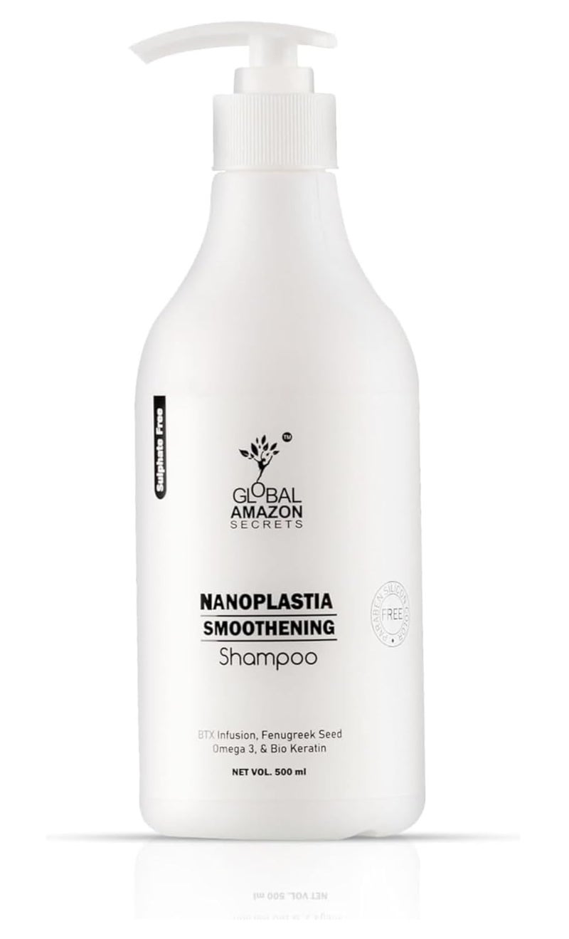 Generic Global Amazon Secrets Nanoplastia Smoothening Shampoo 500 ml STAR SCISSORS  - Image 1