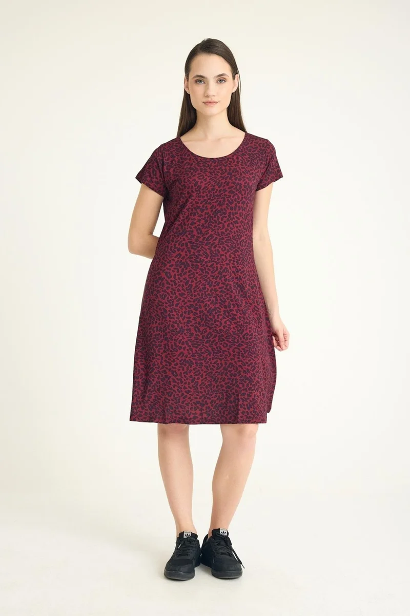 كوتن كونسيبت 3 Pieces Loose Comfortable Casual Combed Fabric Dress