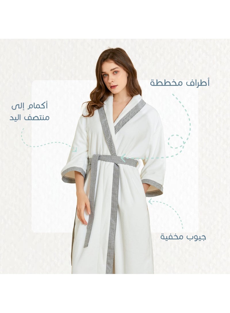 ريفي روب ابيض ملكي ريفي - Image 4