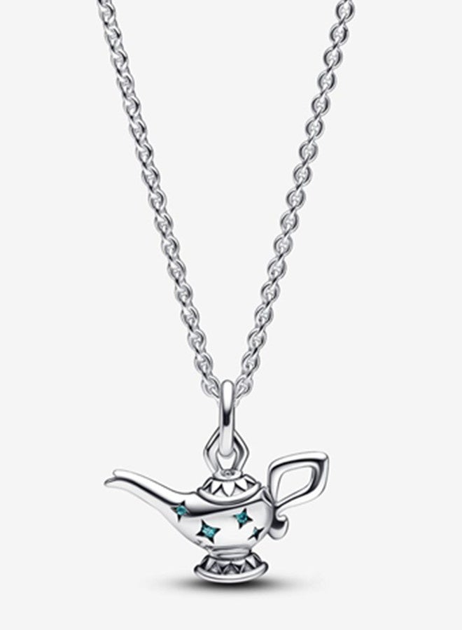 Chomel Cubic Zirconia Women's Magic Lamp Pendant Collier 925 Silver Necklace 392347C01-45 - Image 1