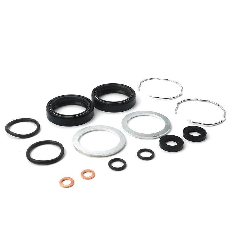 Fork Seal Kit 41mm Compatible with Harley Davidson 19842017 JGI4584984 Fork Seal Replacement