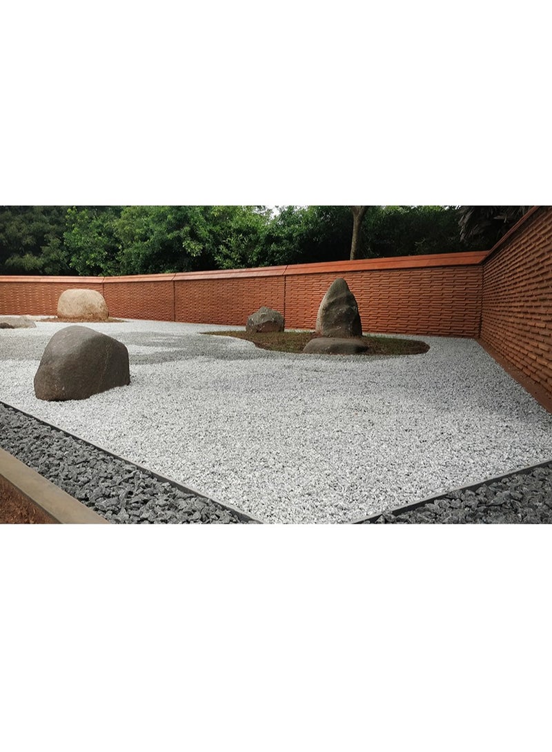 vsell24 5kg of 5-8mm Premium White Stone Chips Ideal for Aquascaping, Garden Design, and Outdoor Decor  - Image 4
