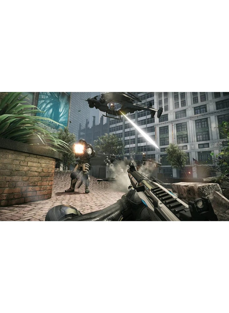 سويتش 0 Crysis Remastered brings the iconic sci-fi adventure to the Nintendo Switch with enhanced graphics and modern optimizations. This edition revitalizes the classic experience using advanced rendering techniques, including dynamic lighting and high-resolution textures. Players take control of a super-enhanced soldier equipped with a versatile Nanosuit, enabling a range of tactical options during missions. With open-ended gameplay and varied mission paths, Crysis rewards creativity and strategic thinking. The Switch edition is tailored for portable and home use with seamless controls. - Image 3