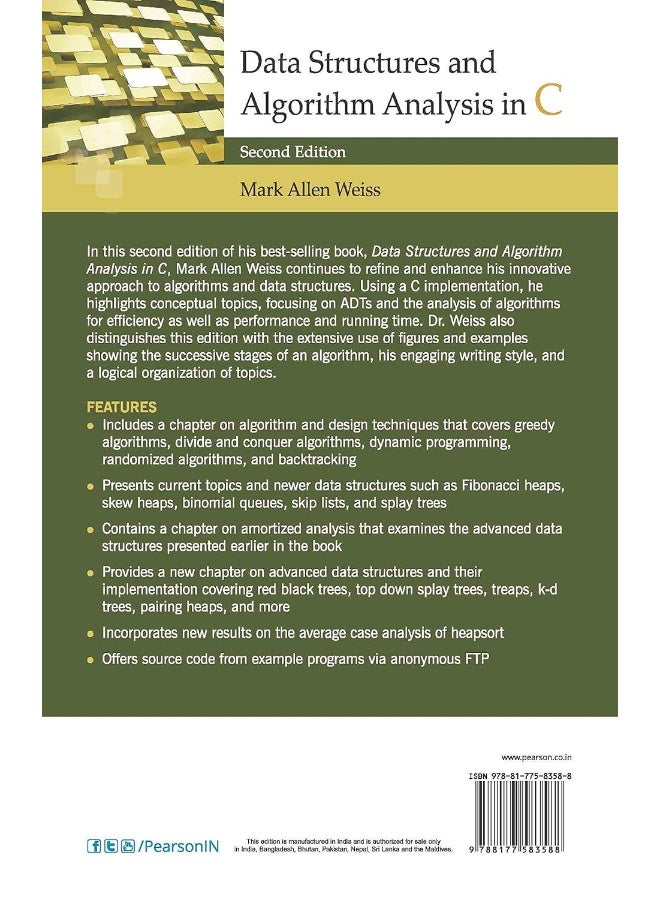 Data Structures & Algorithm Analysis In C, 2e - Image 1