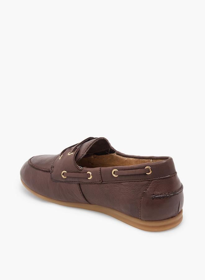 DUCHINI Women Slip-On Leather Loafers - Image 4