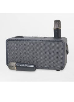 Magic Star Magic Star Pulz Mini Karaoke WJ-A810 with 2 Wireless Microphones - Grey  - Image 1