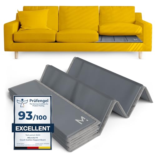 Meliusly دعم وسادة الأريكة الثقيل من ميليوسلي للأرائك المتدلية 24x72 لوح دعم وسادة الأريكة المعزز للأرائك المتدلية دعم عميق للأريكة تحت الوسائد منقذ للأريكة المزدوجة