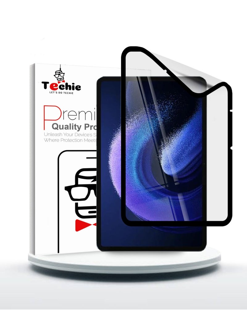 Techie 9D Matte Ceramic Film Screen Protector For Xiaomi Pad 6/Pad 6 Pro 11 inch - Premium Anti-Fingerprint Shield, Smooth Touch, Bubble-Free Installation  - Image 1