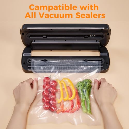 Wevac Vacuum Sealer Bags 8x16' Rolls 6 pack for Food Saver, Seal a Meal, Weston. Commercial Grade, BPA Free, Heavy Duty, Great for vac storage, Meal Prep or Sous Vide - Image 5