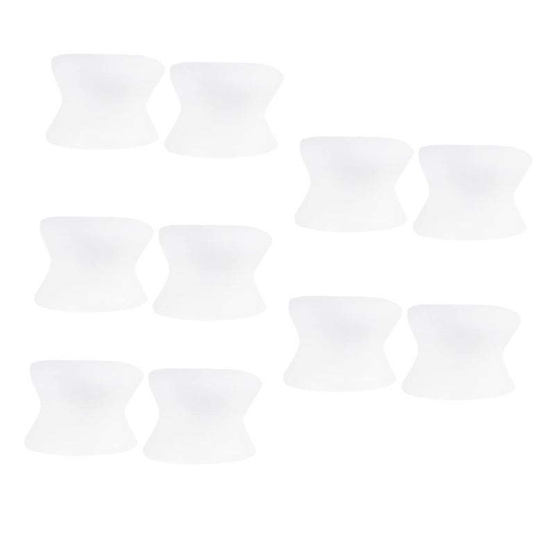 Washable Gel Bunion Corrector Toe Separators For Men And Women 5 Pairs - Image 1