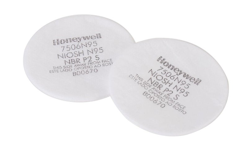 HONEYWELL 7506N95 Respiratory Protection Filter North N95 NIOSH Prefilter 10 Pack