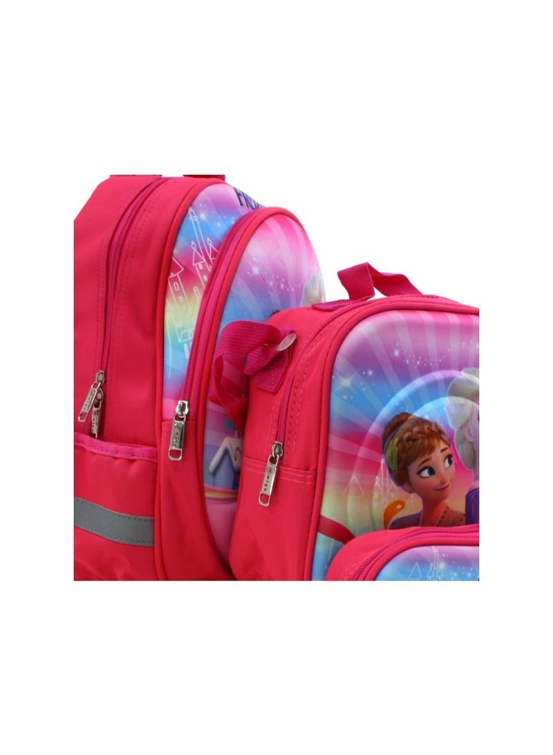 Migo School Set Frozen Backpack 14 Inches – Watermelon - Image 3