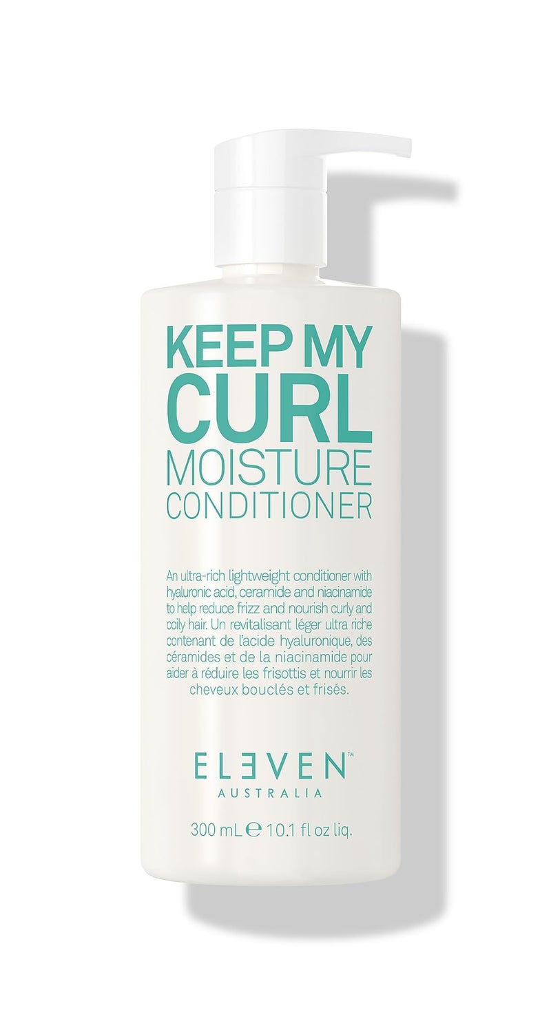 ELEVEN AUSTRALIA Keep My Curl Moisture Conditioner for Women & Men - Conditioner for Curly & Wavy Hair, Moisturizing Shea Butter, Reduces Frizz, Adds Shine, Hydrating, Sulfate Free - 10.1 fl oz - Image 1