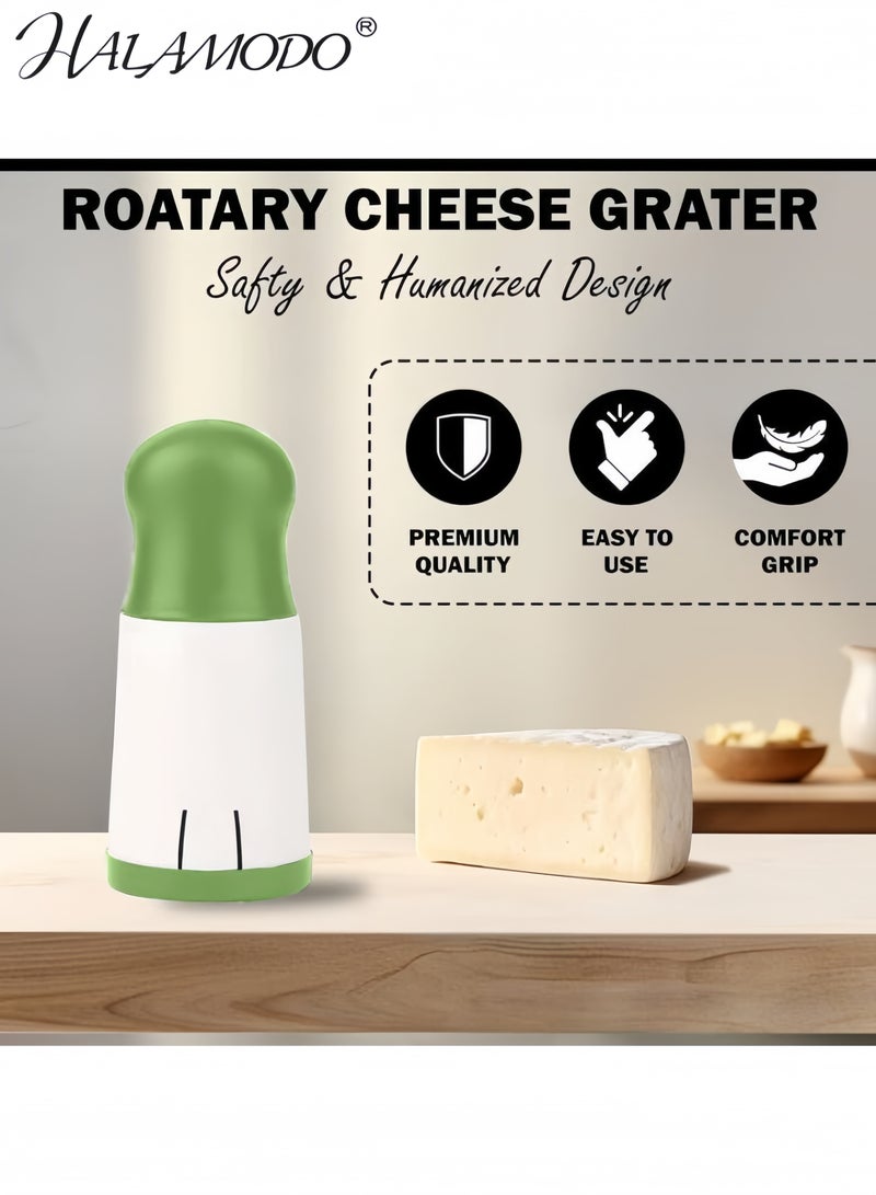 هالامودو كسارة أعشاب وتوابل من الفولاذ المقاوم للصدأ، أبيض وأخضر - Image 2