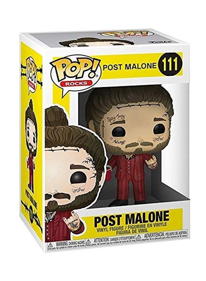 NIBEMINENT Post Malone Vinyl Figure with Protector Pop Box - Image 1