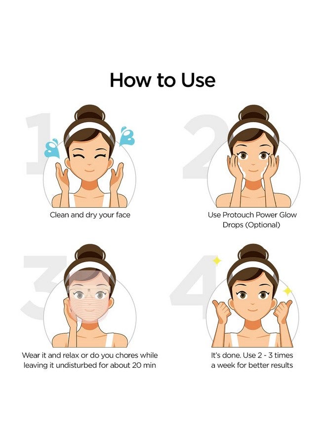 PROTOUCH 3 in 1 LED Face Mask | For Glowing & Clear Skin | Anti Acne & Anti Ageing | Facial at home | For All Skin Type | For Men & Women (unisex) - Image 4