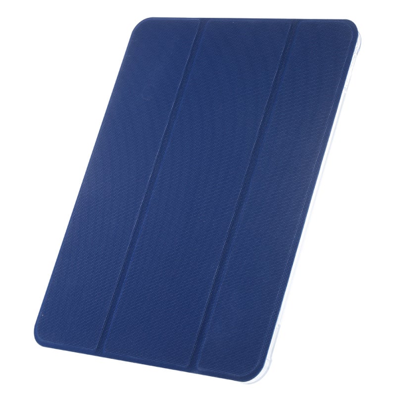 Tablet Protective Case: Blue Diamond Grain - Auto Sleep Wake Up Magnetic Induction Anti-fall Shockproof Slim Lightweight Cover With Tri-fold Stand Pencil Slot for Tablet Users - Image 2