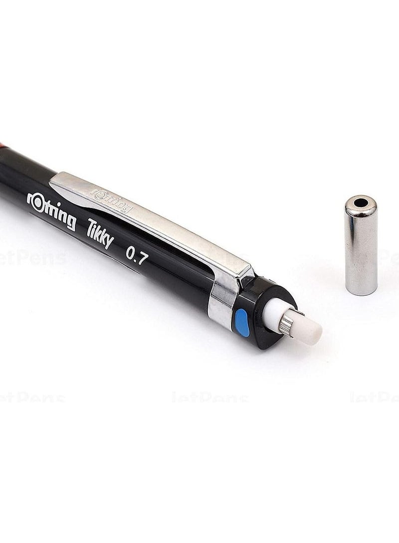 Rotring Tiki 0.7mm Mechanical Pencil, Black - Image 3