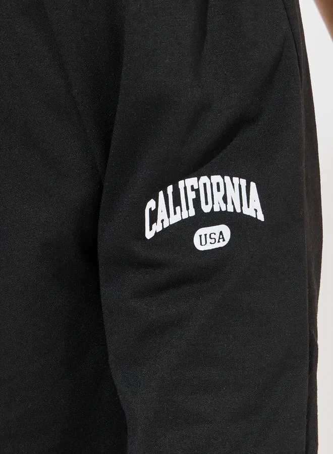 Styli Letter Printed Thin Jogger