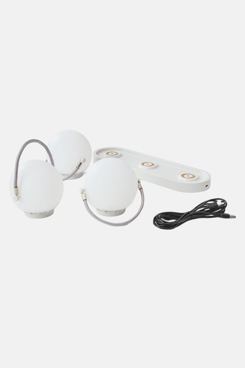 Tchibo Battery Powered Table Lamp Set, White  - Image 2