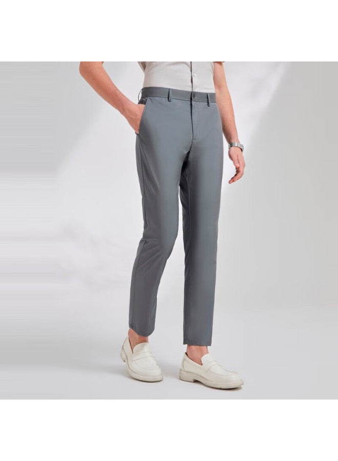 Youngor Men's Pants Spring And Summer Youth Business Casual Trousers Vcsx310108rwa Salted Vegetable 180/94a - Image 1