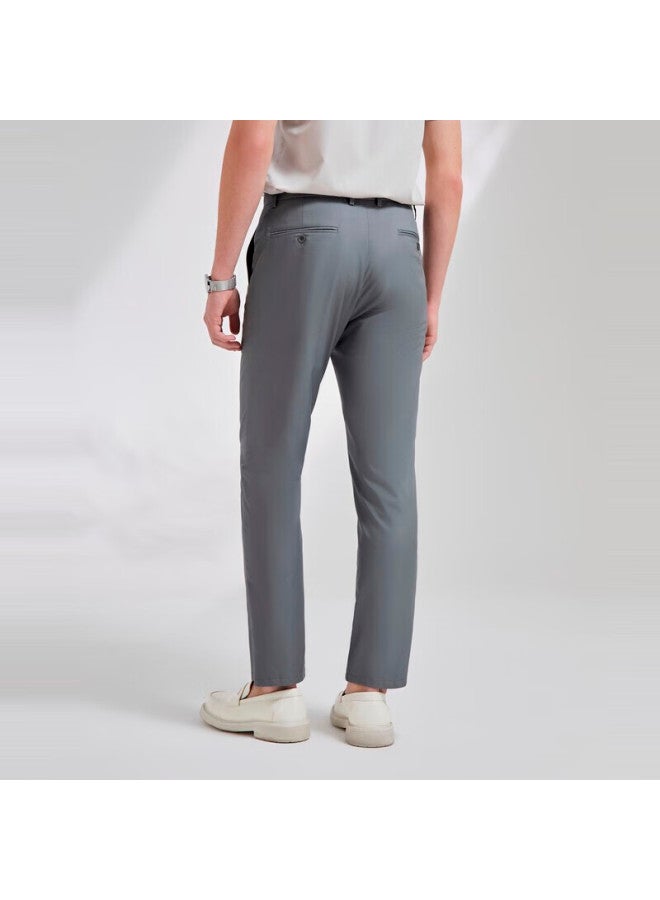 Youngor Men's Pants Spring And Summer Youth Business Casual Trousers Vcsx310108rwa Salted Vegetable 180/94a - Image 3