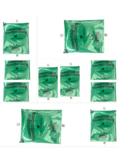 TOTA Pack of 10 Tota Holi colour and Gulal green colour for Holi party 80 g each  - Image 1