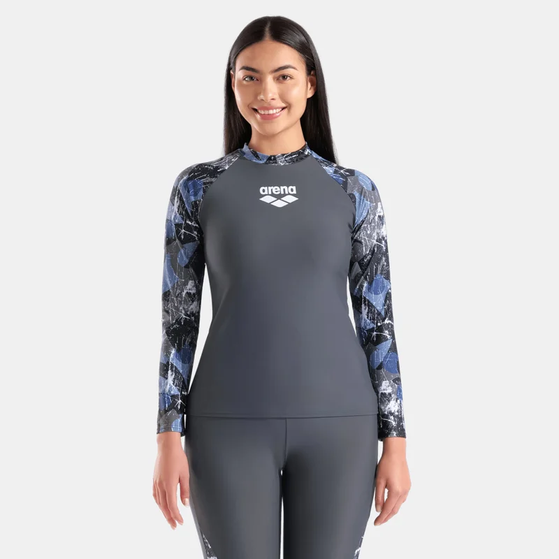 arena Women's Modesty Long Sleeve Swimming Rashguard