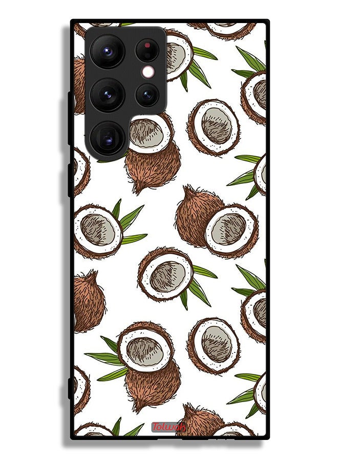 Tolwak Samsung Galaxy S22 Ultra 5G Protective Case Cover Coconut - Image 3