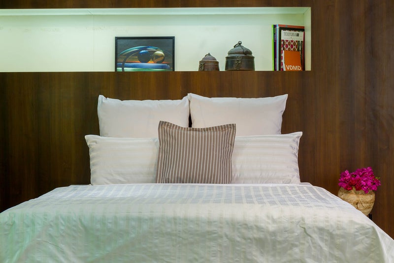 Maba™ Cotton Blend Coverlets - Double, Cream