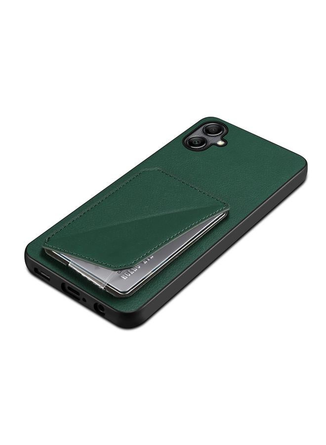 دينيور جراب خلفي من جلد العجل الصناعي لهاتف Samsung Galaxy S23 5G مع حامل - Image 4