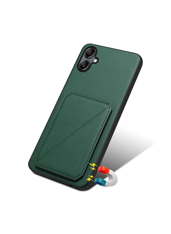 دينيور جراب خلفي من جلد العجل الصناعي لهاتف Samsung Galaxy S23 5G مع حامل - Image 5