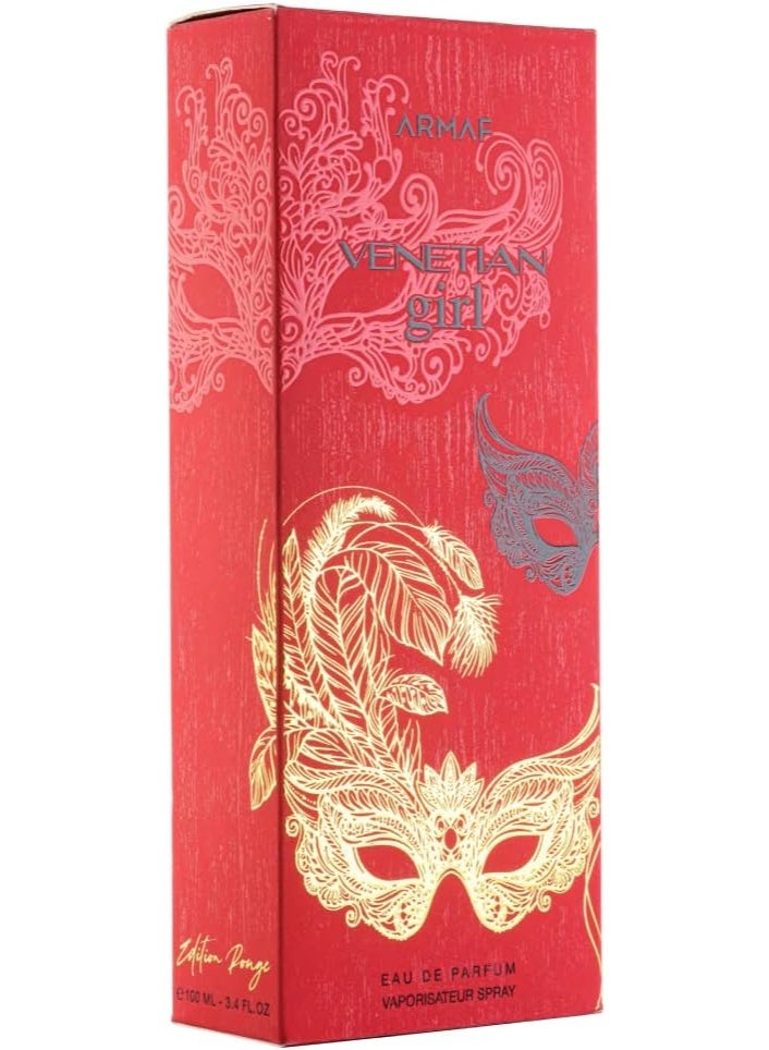 Lattafa Armaf Venetian Girl Red Perfume For Women Eau De Parfum 100ml For Her, Amber Floral Fragrances - Image 3