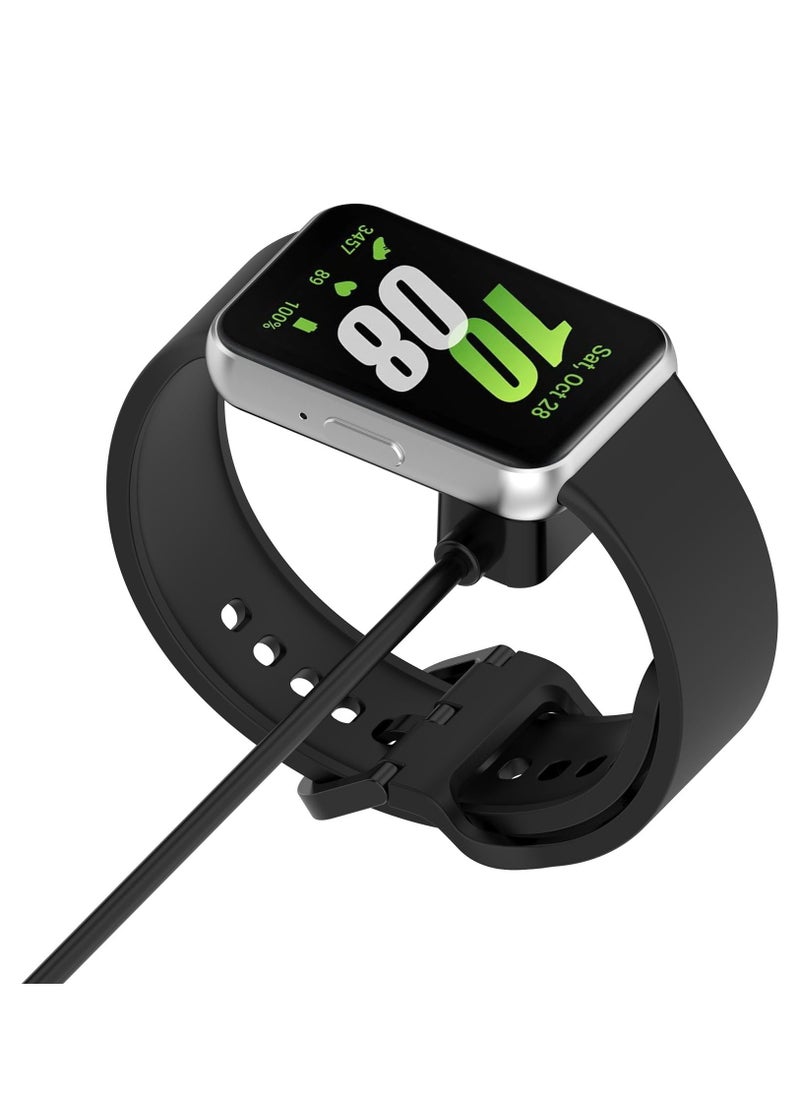 Generic Compatible with Huawei Watch Fit 3 Charger Type-C Charging Dock 3.3ft Portable Cord Smartwatch Accessories (Black)  - Image 2