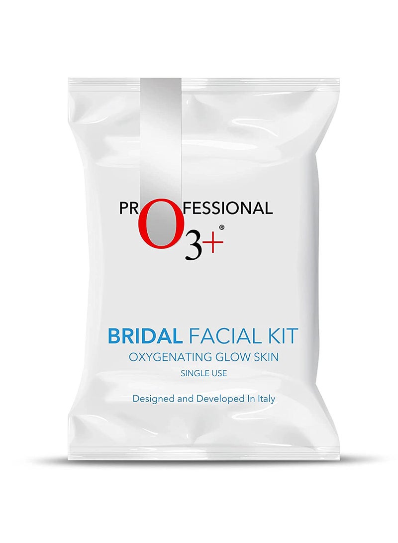 O3+ Bridal Facial Kit Oxygenating Glow Skin for Deep Cleansing Bright & Radiant Complexion  (42g+50ml) - Image 1