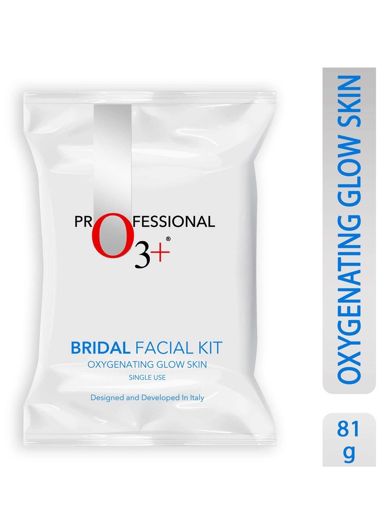 O3+ Bridal Facial Kit Oxygenating Glow Skin for Deep Cleansing Bright & Radiant Complexion  (42g+50ml) - Image 2