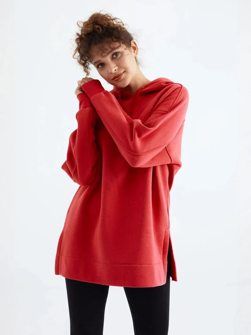 تومي لايف TOMMY Oversized Hooded Sweatshirt With Pocket