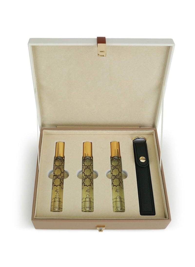 جاد مجموعة هدايا جاد المكونة من 3 قطع: علبة جلدية صغيرة وحقيبة - Image 2