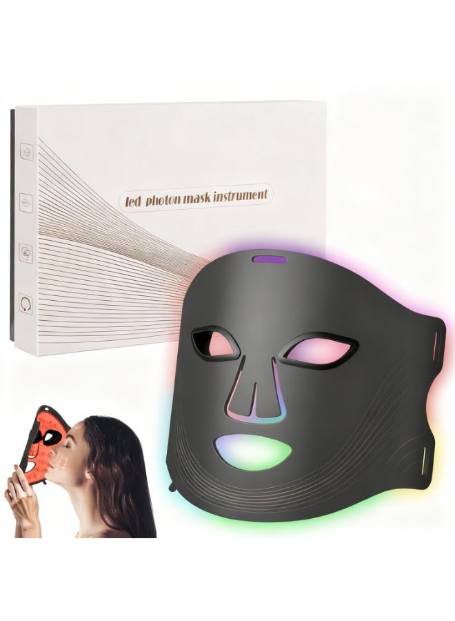 Red Light Mask 7 Colors LED Facial Mask Anti Aging whitening Advanced Home Beauty Devices - Image 1