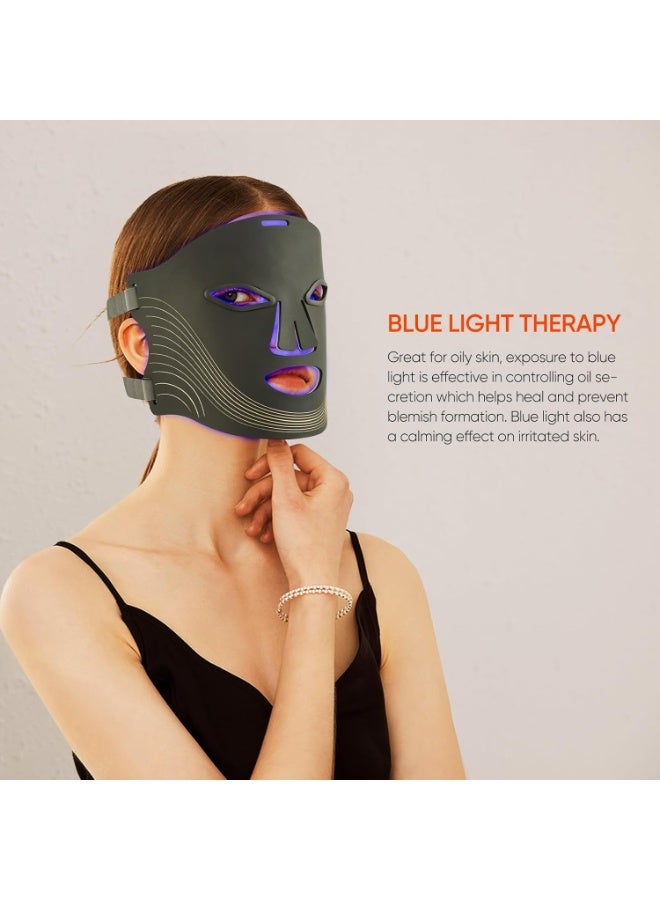 Red Light Mask 7 Colors LED Facial Mask Anti Aging whitening Advanced Home Beauty Devices - Image 3