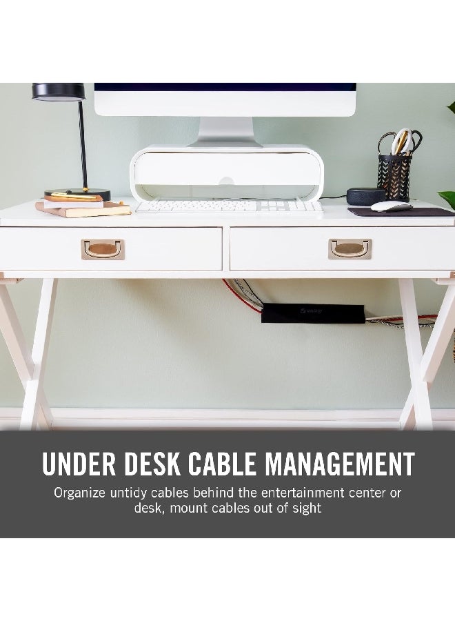 Velcro Easy Hide Mountable Cable Sleeves Black 5.75 x 12 Inch VEL-30797-USA - Image 5