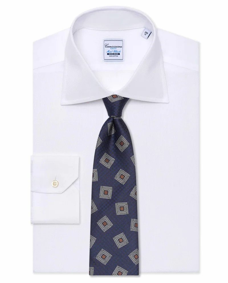 Camicissima PATTERNED JACQUARD SILK TIE