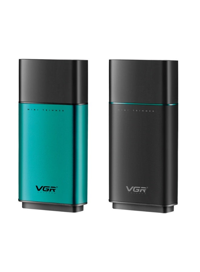VGR V-922 Mini Hair Trimmer for Men blue - Image 2